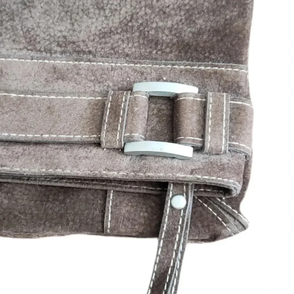 Target Brown Sueded Clutch Purse